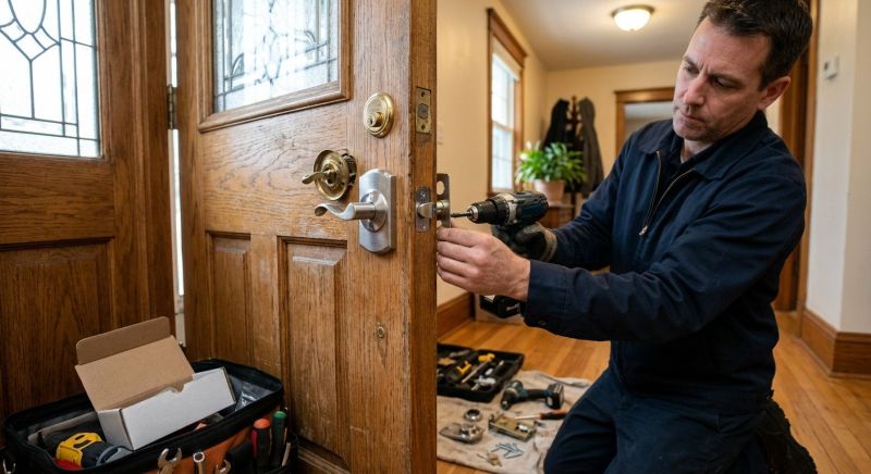 Mahogany Door Installation Service