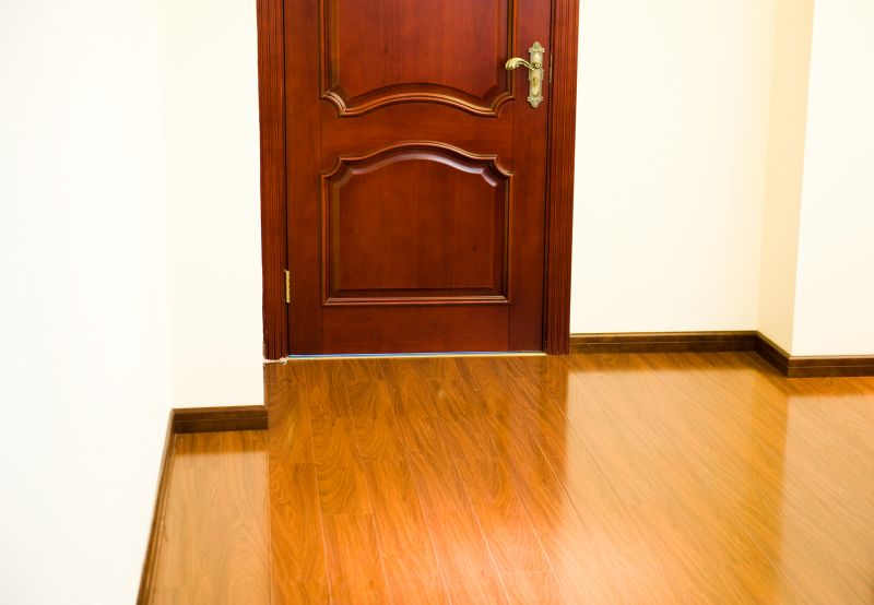 Mahogany Door Installation