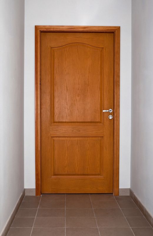 Custom Mahogany Door Design